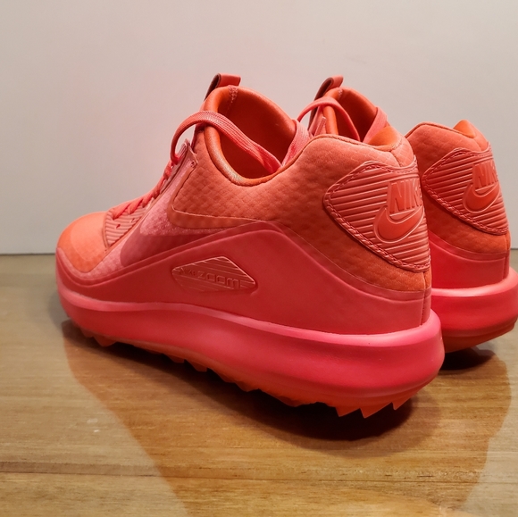 NIKE AIR ZOOM 90 IT RED OCTOBER GOLF SHOES MENS - Picture 3 of 6